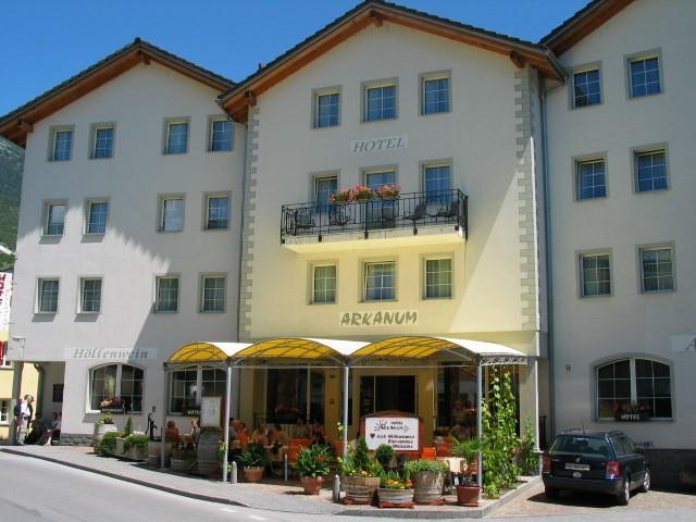 Hotel Arkanum Salgesch Exterior foto